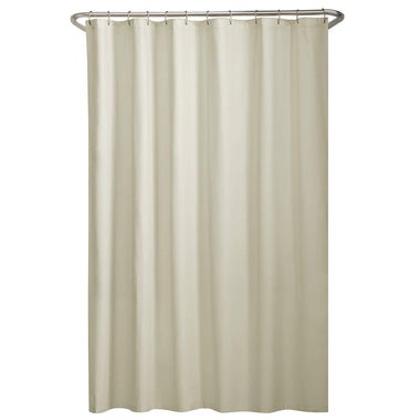 Maytex Water Repellent Fabric Shower Curtain or Liner